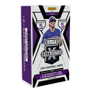 2023 Panini Elite Extra Edition Baseball Checklist Guide
