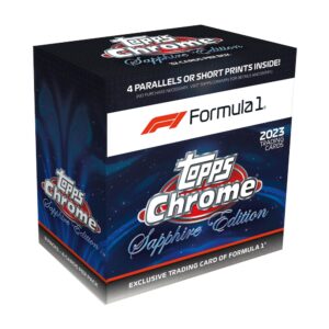 2023 Topps Chrome Sapphire Formula 1 Racing Checklist Guide
