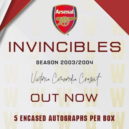 2024 Topps Arsenal FC Invincibles Soccer Checklist Guide