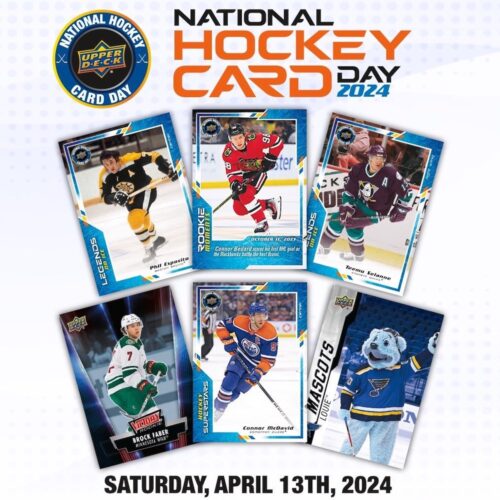 2024 Upper Deck National Hockey Card Day Checklist Guide