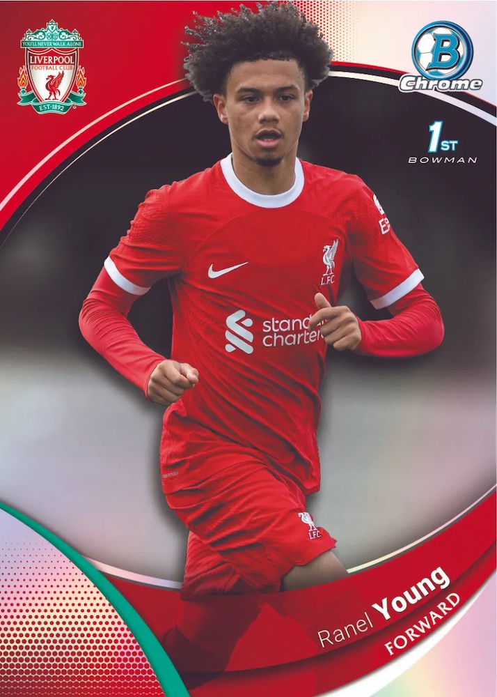 2023-24 Topps Chrome Liverpool FC Soccer Checklist Guide in-content 1