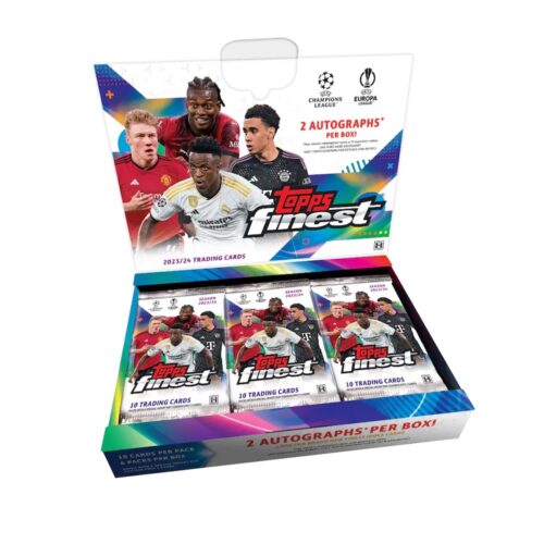 2023-24 Topps Finest UEFA Club Competitions Soccer Checklist Guide