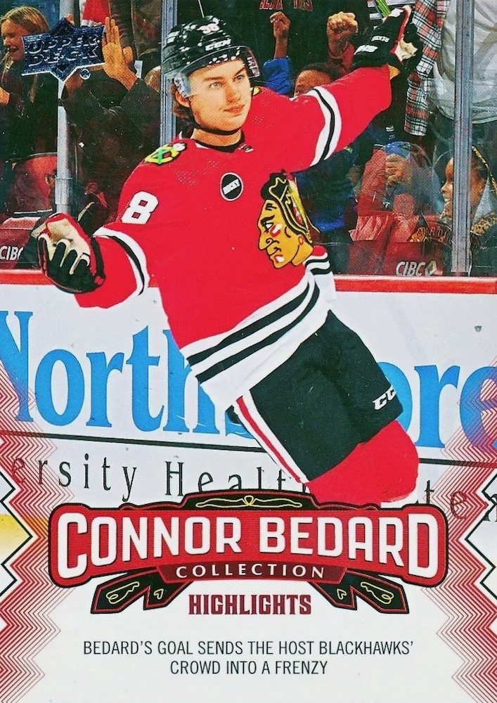 2023-24 Upper Deck Connor Bedard Collection Hockey Checklist Guide in-content 1