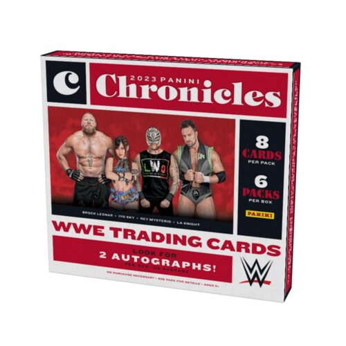 2023 Panini Chronicles WWE Wrestling Checklist Guide