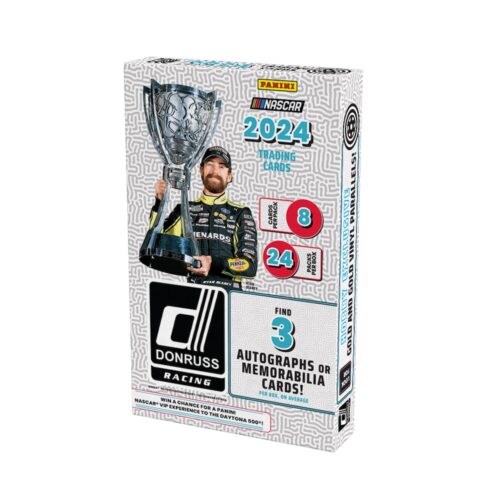 thumbnail image 2 of 2018 Donruss NASCAR Trading Cards – 2 Sealed Packs (20 Cards Total) – New 2 of 5
