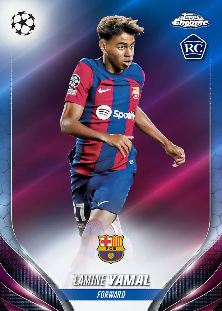 2023-24 Topps Chrome UEFA Club Competitions Soccer Checklist Guide in-content 1