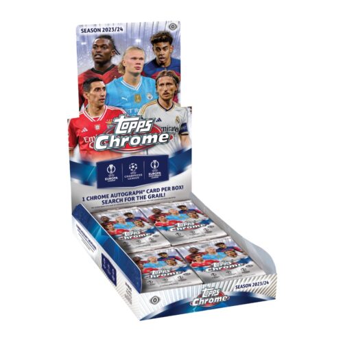 2023-24 Topps Chrome UEFA Club Competitions Soccer Checklist Guide