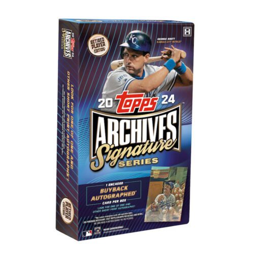 2024 Topps Archives Signature Series Retired Baseball Checklist Guide