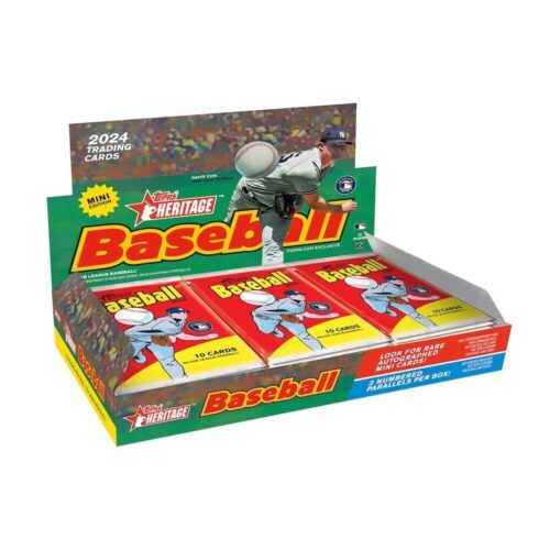 2024 Topps Heritage Mini Baseball Checklist Guide