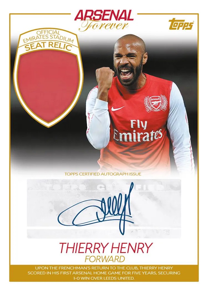 2023-24 Topps Arsenal Forever Soccer Checklist Guide in-content 2