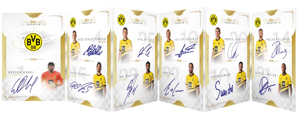 2023-24 Topps Premium Borussia Dortmund Soccer Checklist Guide in-content 3