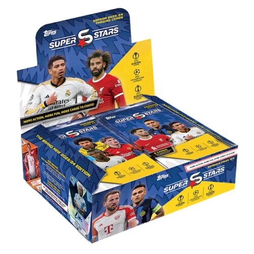 2023-24 Topps Superstars UEFA Club Competitions Soccer Checklist Guide