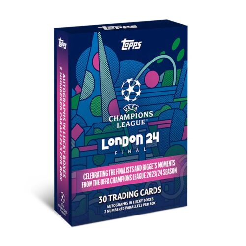 2023-24 Topps UEFA Champions League Final London 24 Soccer Checklist Guide