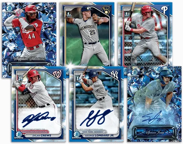 2024 Bowman Sapphire Baseball Checklist Guide in-content 1