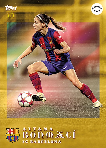 2024 Topps Aitana Bonmatí UEFA Platinum Curated Set Soccer Checklist Guide in-content 1
