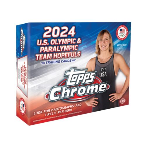 2024 Topps Chrome US Olympic & Paralympic Hopefuls Checklist Guide