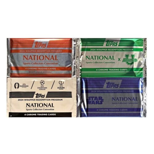 2024 Topps National Convention Silver Packs Wrapper Redemption Checklist Guide