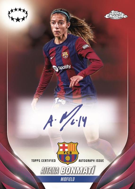 2023-24 Topps Chrome UEFA Women’s Champions League Soccer Checklist Guide in-content 6