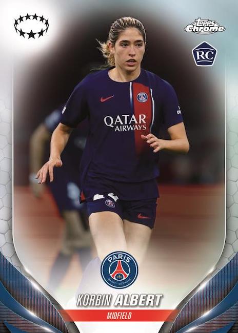 2023-24 Topps Chrome UEFA Women’s Champions League Soccer Checklist Guide in-content 1