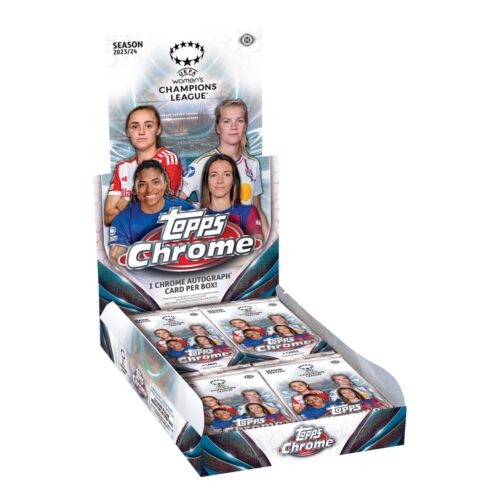 2023-24 Topps Chrome UEFA Women’s Champions League Soccer Checklist Guide