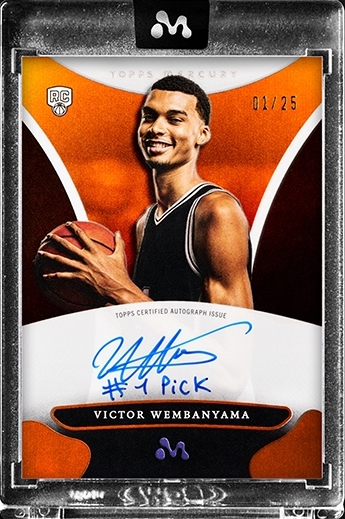 2023-24 Topps Mercury Victor Wembanyama Basketball Checklist Guide in-content 2