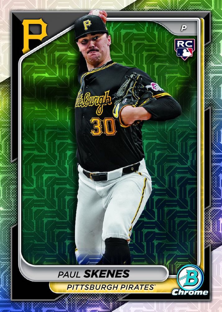 2024 Bowman Chrome Mega Box Baseball Checklist Guide in-content 1