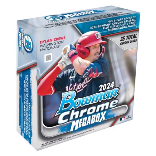 2024 Bowman Chrome Mega Box Baseball Checklist Guide