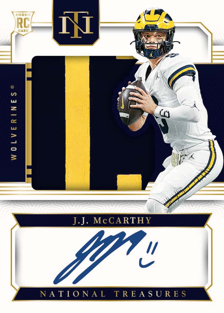 2024 Panini National Treasures Collegiate Football Checklist Guide in-content 2