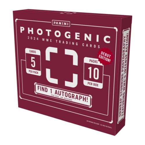 2024 Panini PhotoGenic WWE Wrestling Checklist Guide
