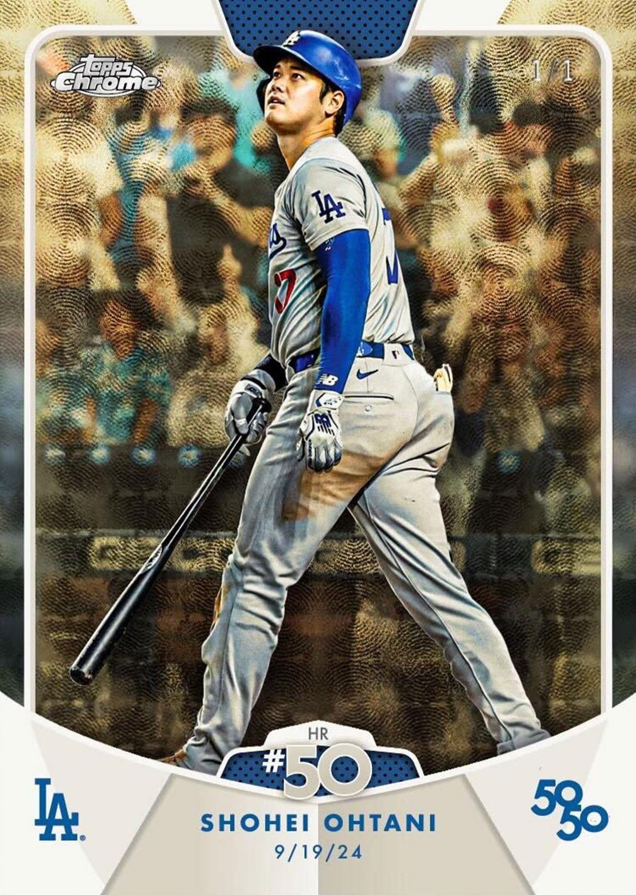 2024 Topps 50/50 Shohei Ohtani Baseball Checklist Guide in-content 2