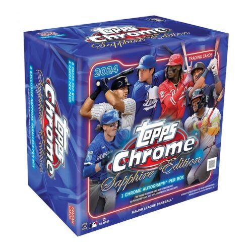 2024 Topps Chrome Sapphire Baseball Checklist Guide
