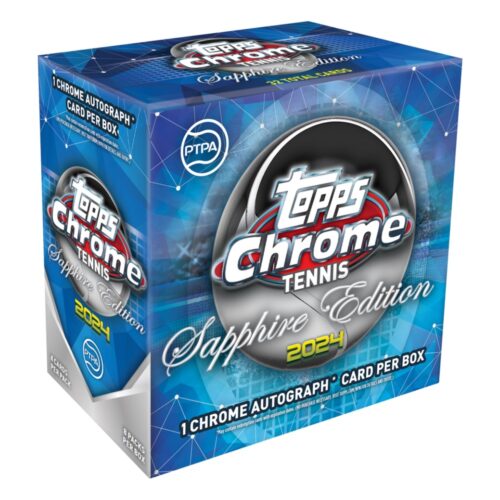 2024 Topps Chrome Sapphire Tennis Checklist Guide