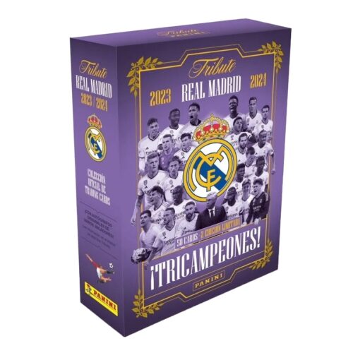 2023-24 Panini Tributo Real Madrid Tricampeones Soccer Checklist Guide