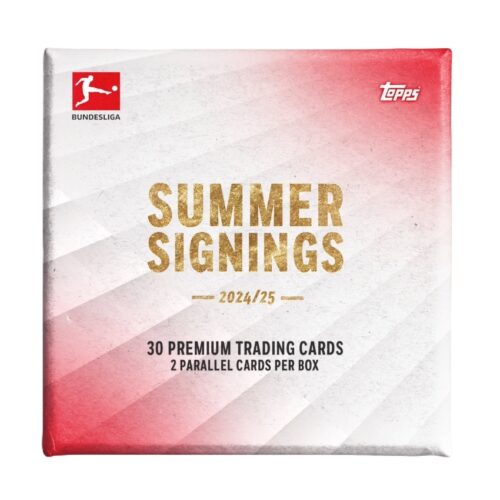 2024-25 Topps Bundesliga Summer Signings Soccer Checklist Guide