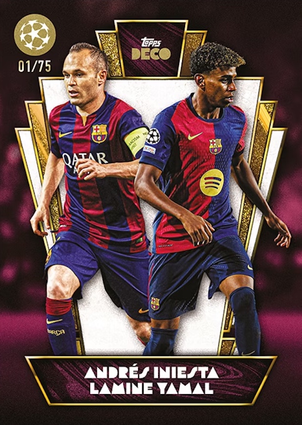 2024-25 Topps Deco UEFA Club Competitions Soccer Checklist Guide in-content 3