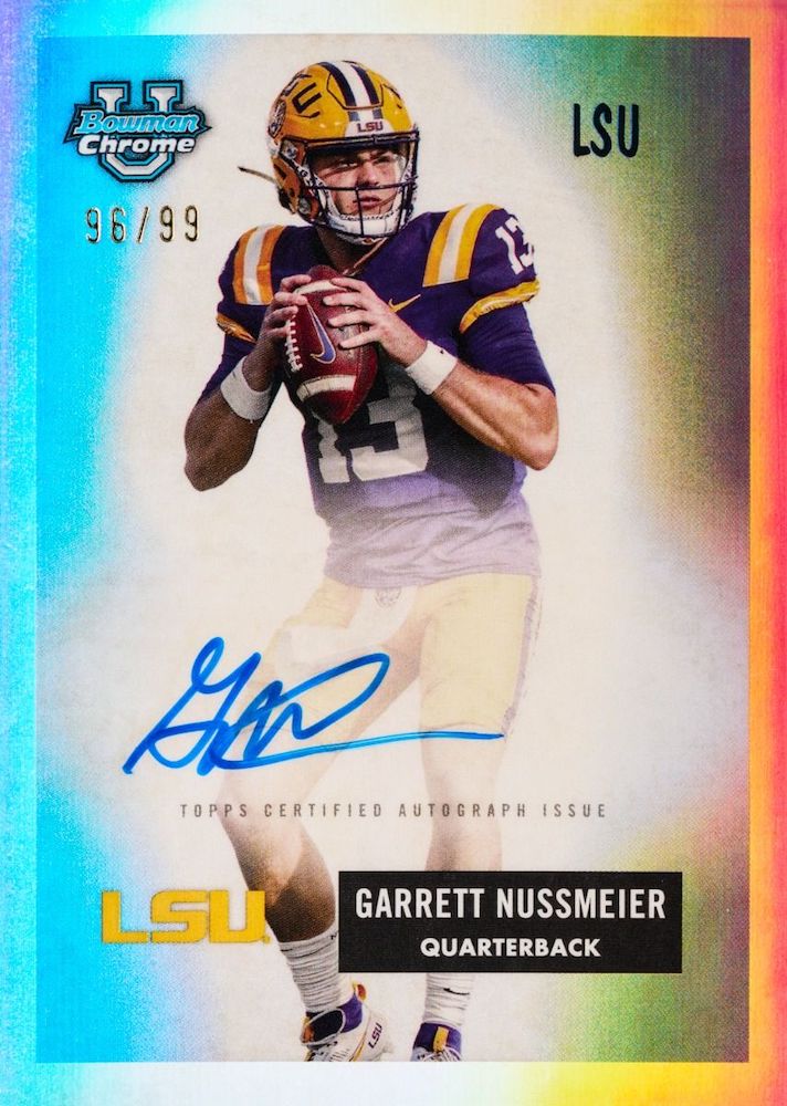 2024 Bowman University Chrome Football Checklist Guide in-content 5