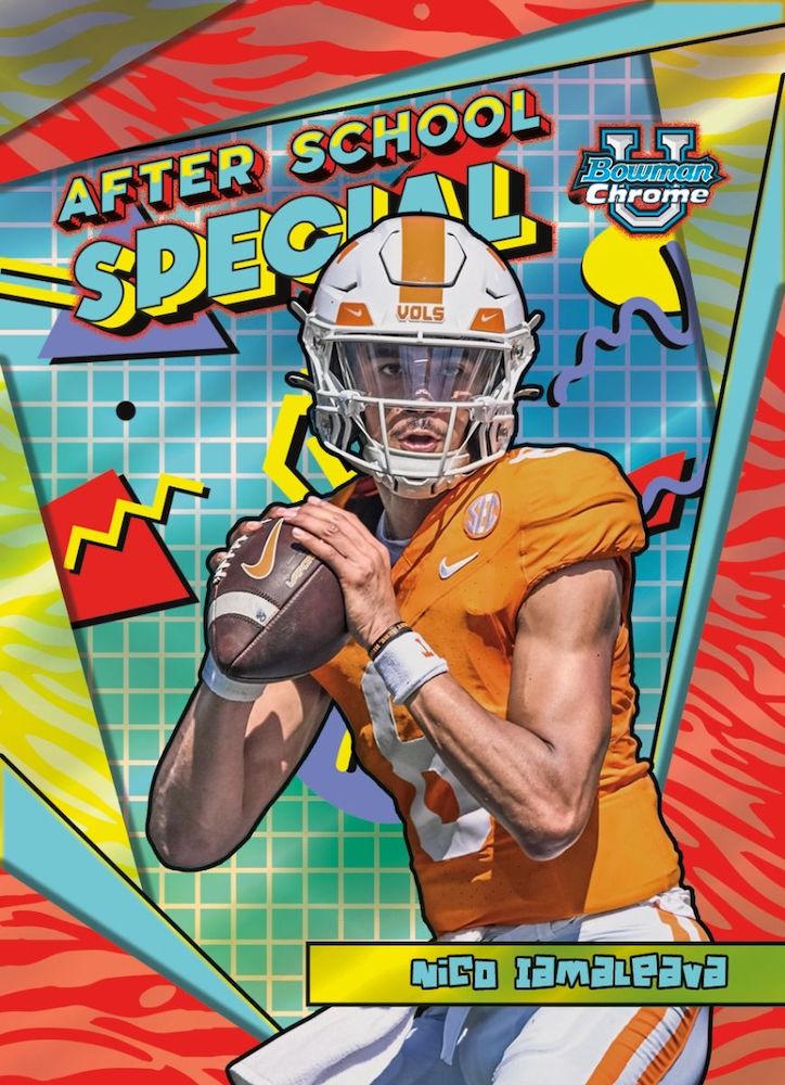2024 Bowman University Chrome Football Checklist Guide in-content 4