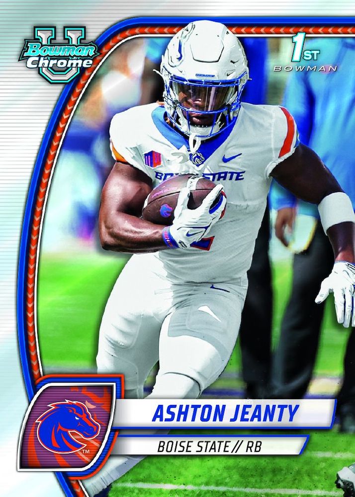 2024 Bowman University Chrome Football Checklist Guide in-content 1