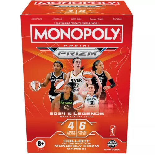 2024 Panini Prizm Monopoly WNBA Basketball Checklist Guide