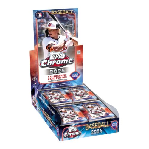 2024 Topps Chrome Update Series Baseball Checklist Guide