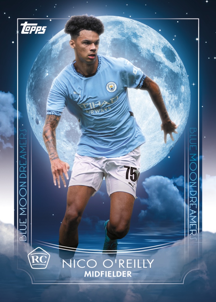 2024-25 Topps Blue Moon Manchester City Soccer Checklist Guide in-content 2