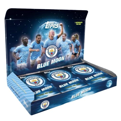 2024-25 Topps Blue Moon Manchester City Soccer Checklist Guide