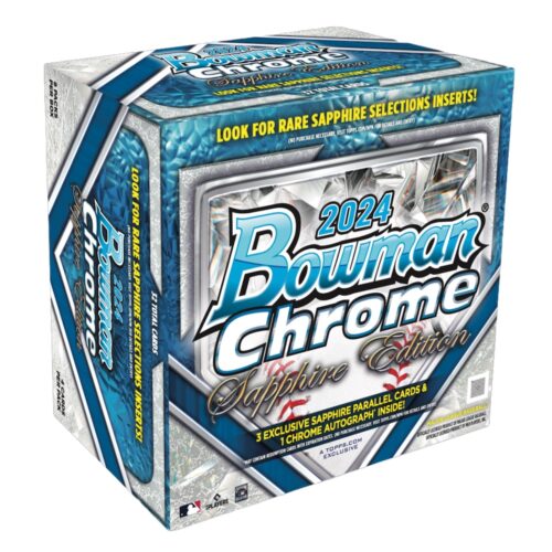 2024 Bowman Chrome Sapphire Baseball Checklist Guide