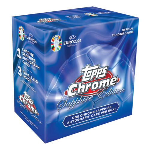 2024 Topps Chrome Sapphire UEFA Euro Soccer Checklist Guide