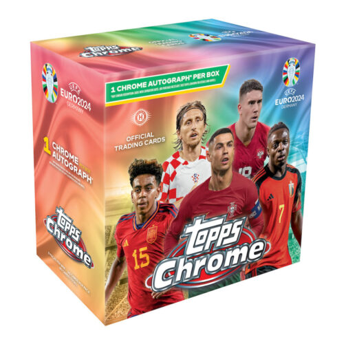 2024 Topps Chrome UEFA Euro Soccer Checklist Guide