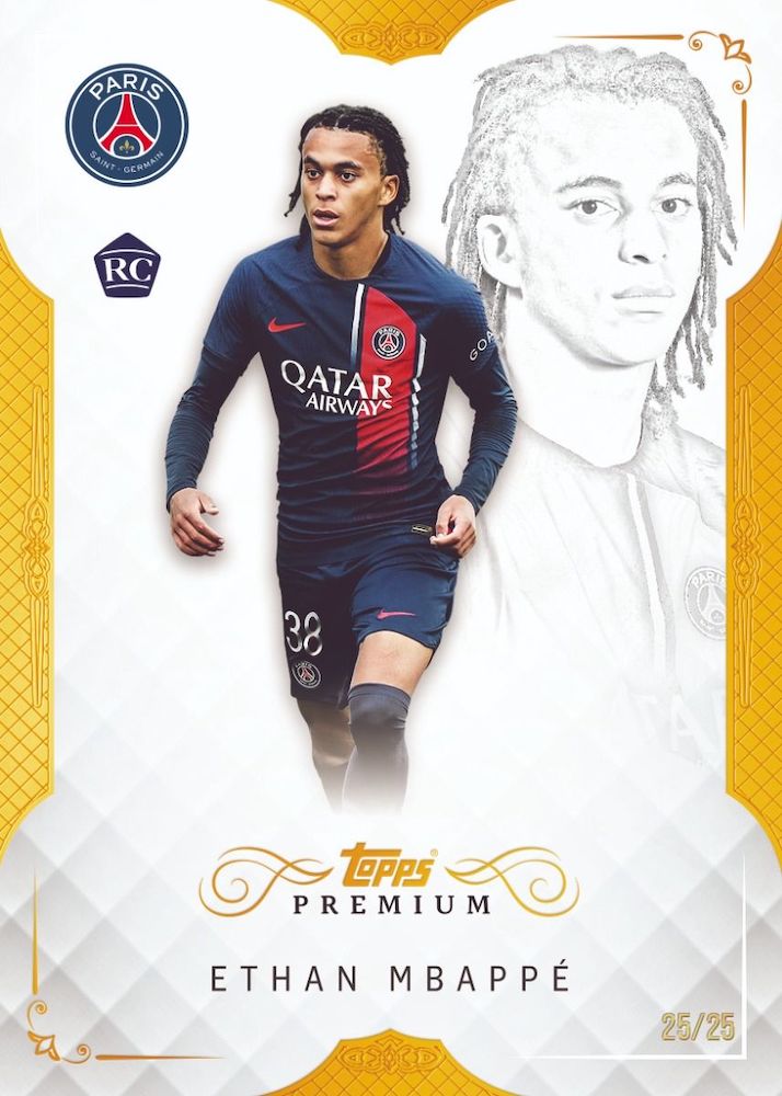 2023-24 Topps Premium Black & White Paris Saint-Germain Soccer Checklist Guide in-content 3