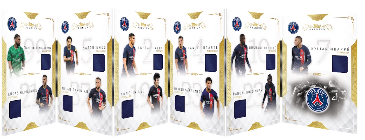 2023-24 Topps Premium Black & White Paris Saint-Germain Soccer Checklist Guide in-content 7