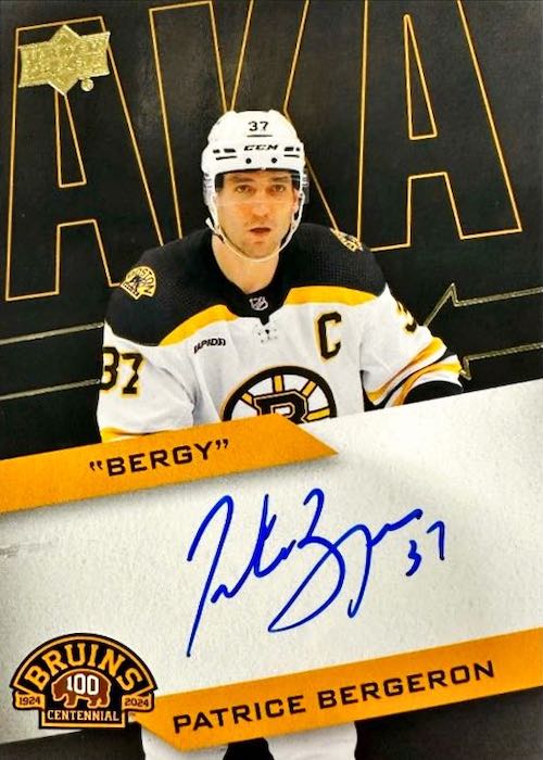 2023-24 Upper Deck Boston Bruins Centennial Hockey Checklist Guide in-content 4