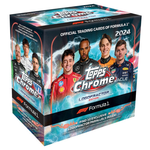 2024 Topps Chrome LogoFractor Formula 1 Racing Checklist Guide