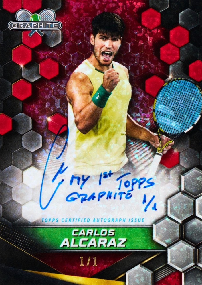 2024 Topps Graphite Tennis Checklist, Set Details, Buy Boxes